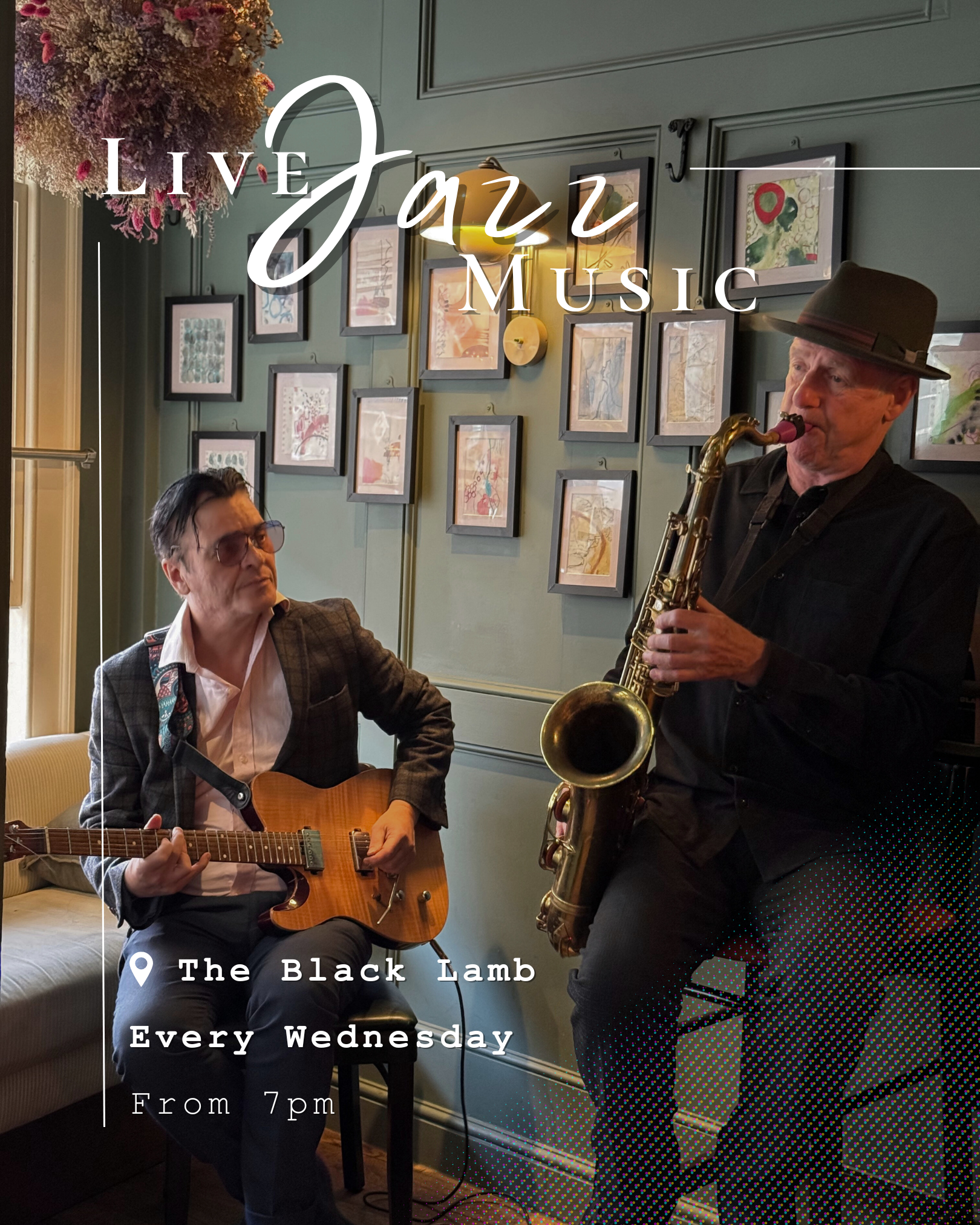 Live Jazz Every Wednesday Nights at The Black Lamb